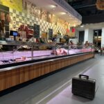 Gewerbliche innen led arena umbau mezgereien wurst und käse theken (1)